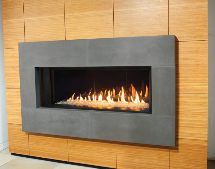 L1 Series with Decorative Glass, Reflective Glass Liner, 1 Inch Surround-X2