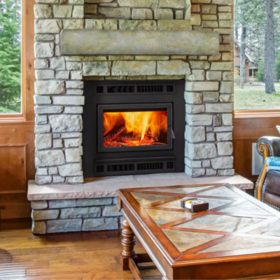 Pioneer III Wood-Burning Fireplace